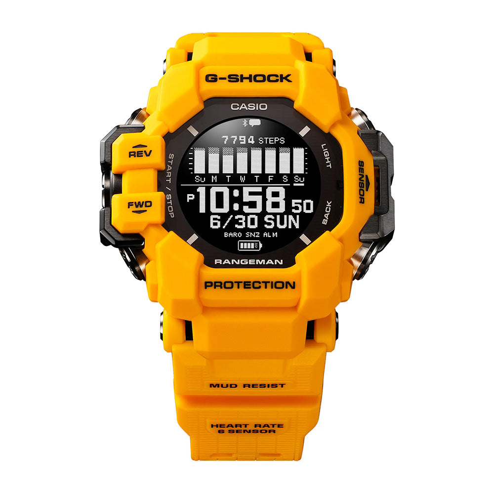 Casio Casio G-Shock (Gpr-H1000-9Dr) Digital 53.2mm Resin Band