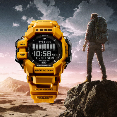 Casio Casio G-Shock (Gpr-H1000-9Dr) Digital 53.2mm Resin Band