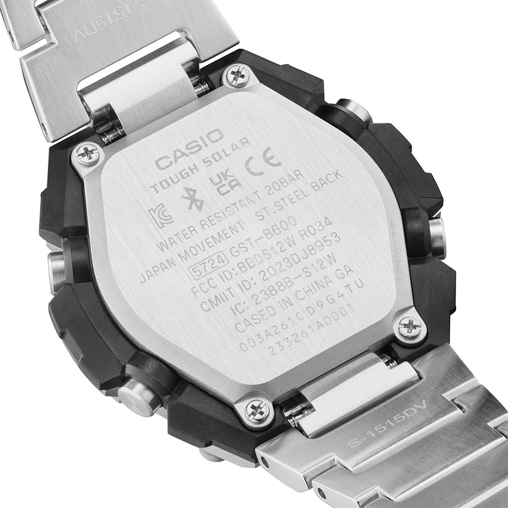 Casio Casio G-Shock (Gst-B600D-1Adr) Anadigi 42.3mm Stainless Steel Band