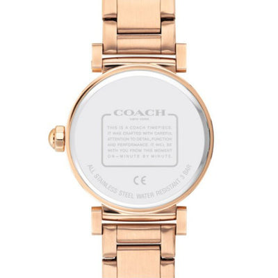 Coach Madison 3-Hand 34mm Stainless Steel Band