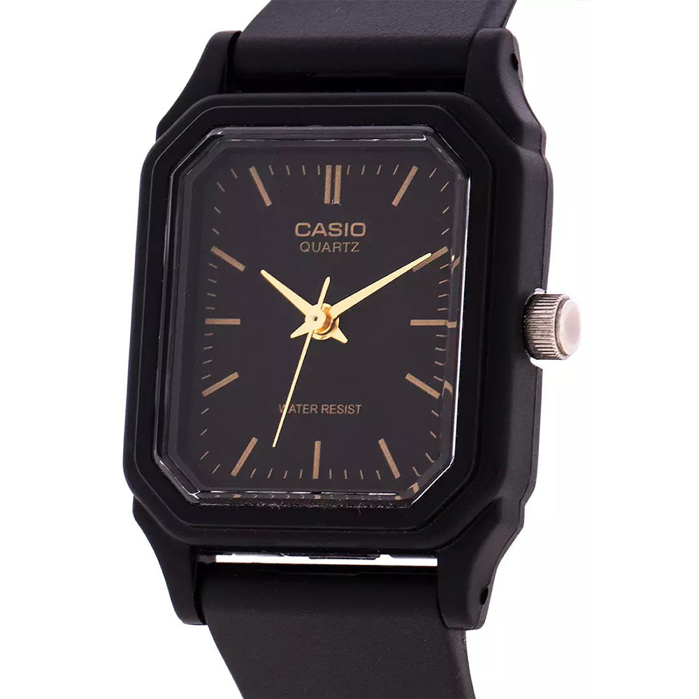 Casio Analog Resin 3-Hand 22.5mm Rubber Band