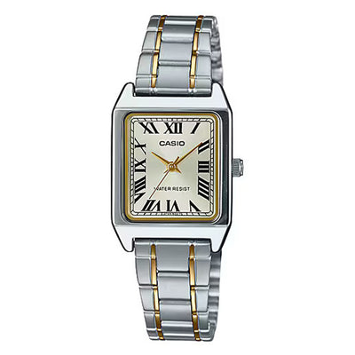 Casio Analog Steel 3-Hand 22mm Stainless Steel Band