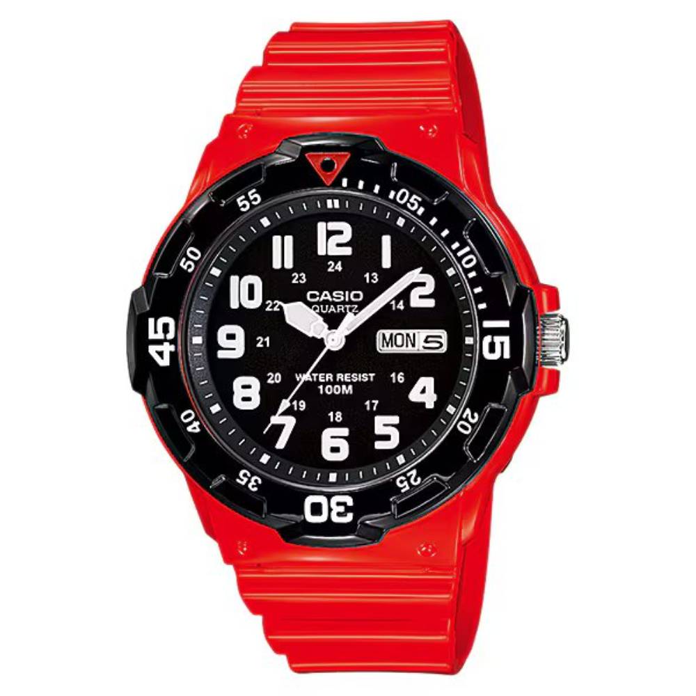 Casio Sports Analog Date 44.6mm Resin Band