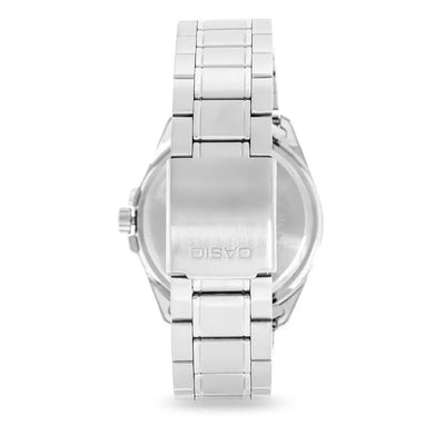 Casio Analog Steel Date 43.5mm Stainless Steel Band