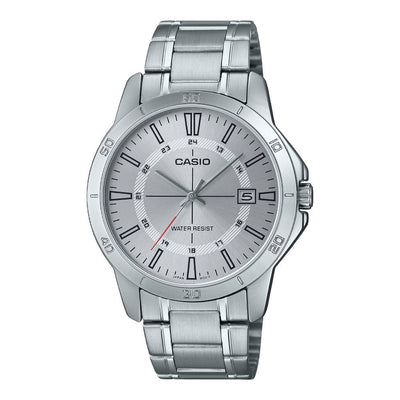 Casio Analog Steel Date 41.5mm Stainless Steel Band