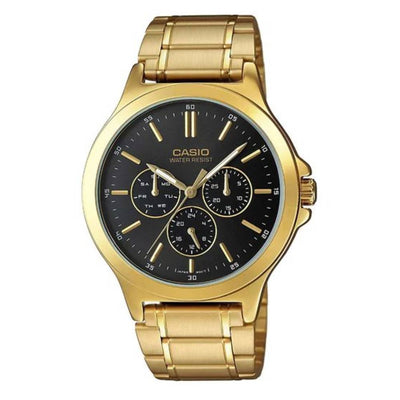 Casio Analog Gold Multifunction 33.2mm Stainless Steel Band