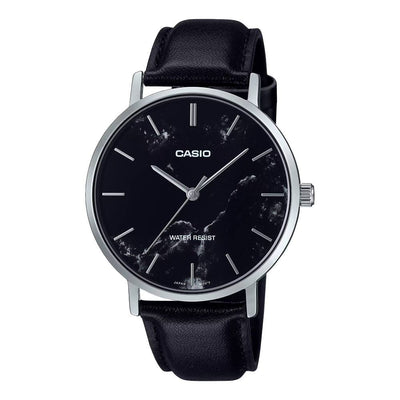 Casio Analog Leather 3-Hand 40mm Leather Band