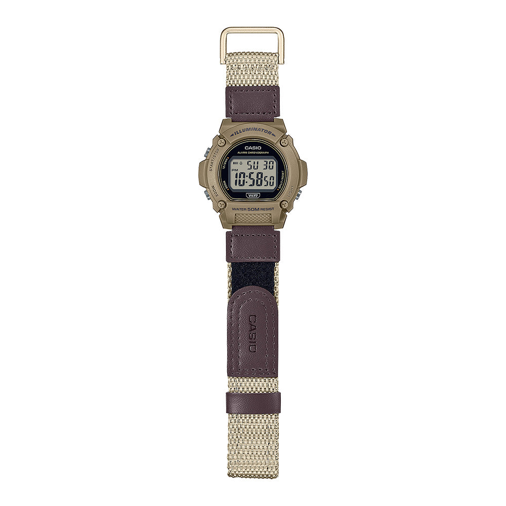 Casio Analog Leather 3-Hand 43.6mm  Band