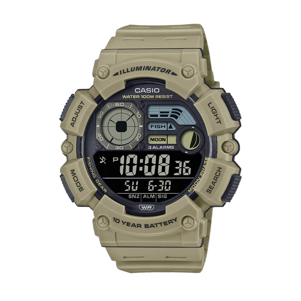 Casio Sports Digital Digital 50.1mm Resin Band