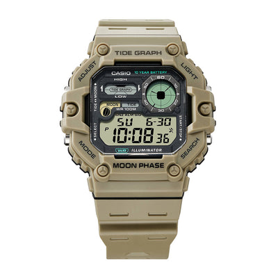 Casio Sports Digital Digital 48.6mm Resin Band