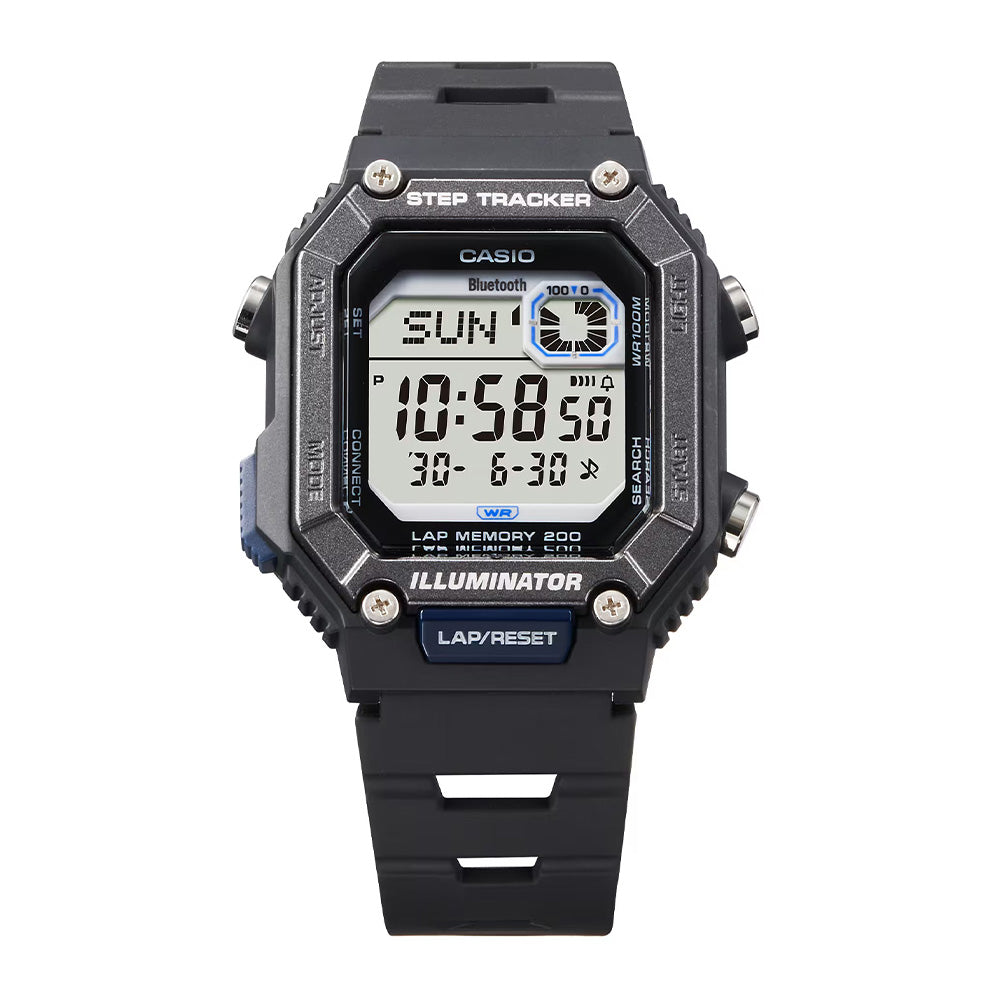 Casio Vintage Digital Resin Digital 41.3mm Resin Band