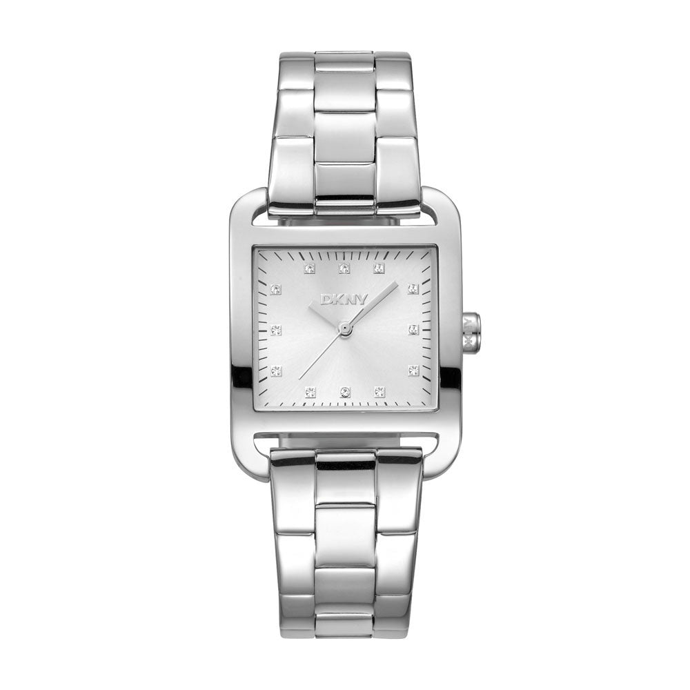 Dkny City Midi 3-Hand 27mm x 34.5mm Stainless Steel Band