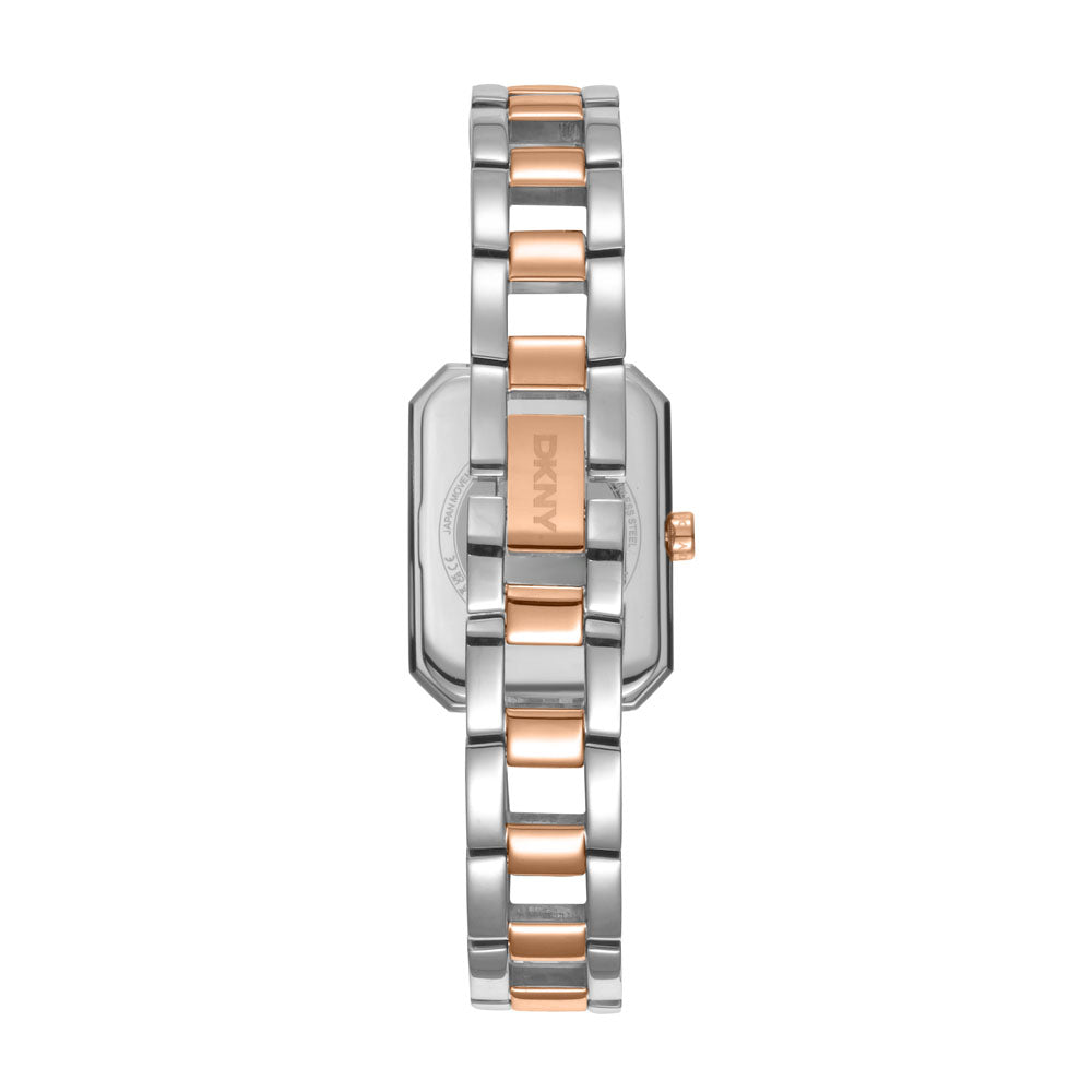 Dkny Uptown Midi 3-Hand 22mm x 35.5mm Stainless Steel Band