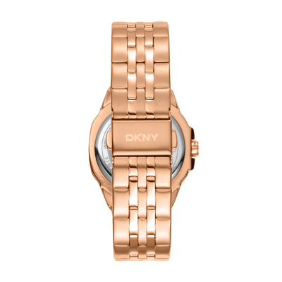 Dkny Brooklyn Midi 3-Hand 34mm Stainless Steel Band