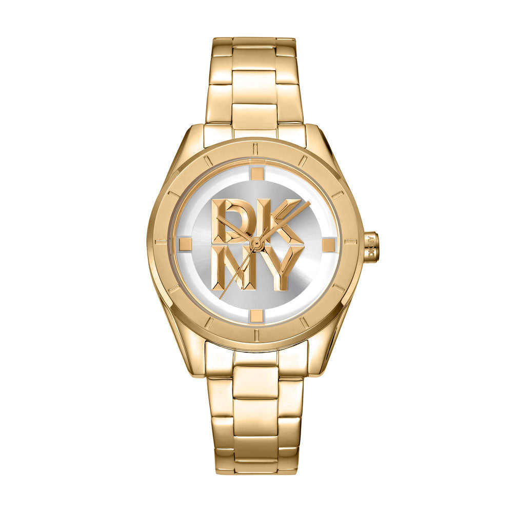 Dkny Chambers Midi 3-Hand 34mm Stainless Steel Band