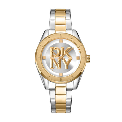 Dkny Chambers Midi 3-Hand 34mm Stainless Steel Band