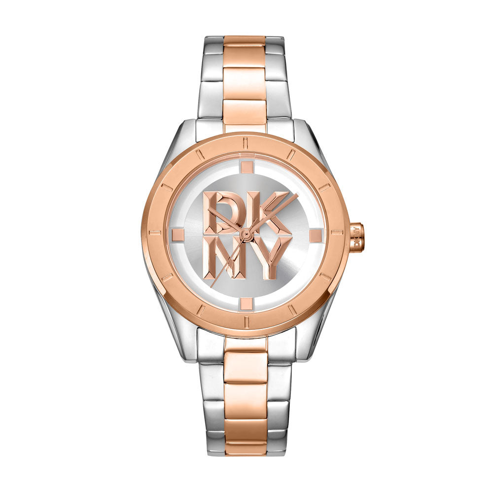 Dkny Chambers Midi 3-Hand 34mm Stainless Steel Band