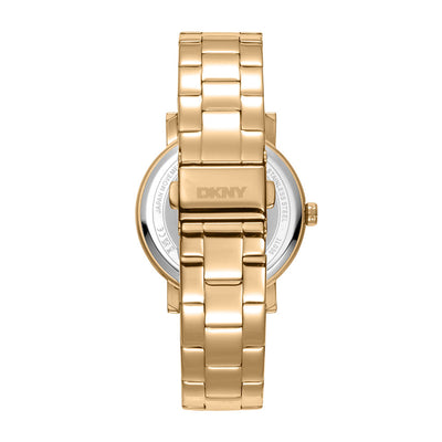 Dkny Soho Logo 3-Hand 36mm Stainless Steel Band