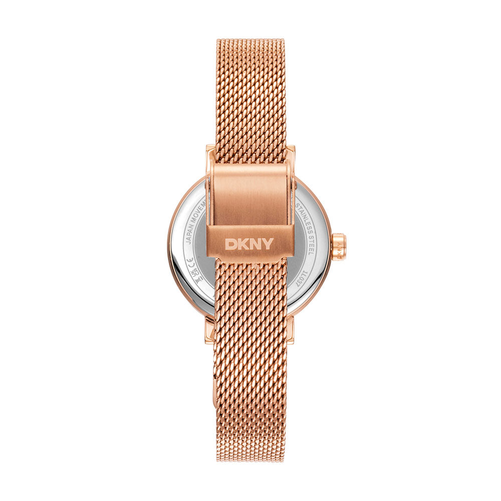 Dkny Soho Mini 3-Hand 30mm Stainless Steel Band