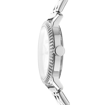 Dkny Chambers Maxi 3-Hand 36mm Stainless Steel Band