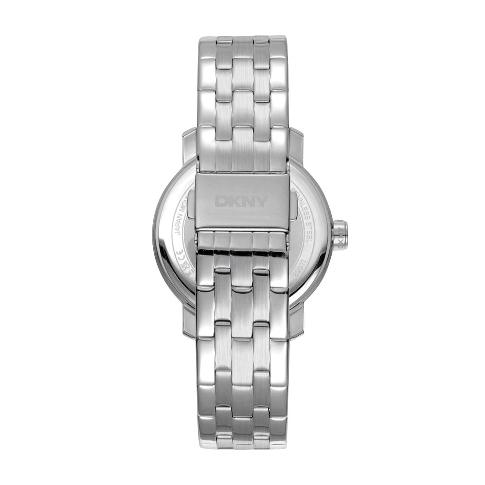 Dkny Chambers Maxi 3-Hand 36mm Stainless Steel Band