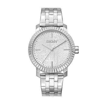 Dkny Chambers Maxi 3-Hand 36mm Stainless Steel Band