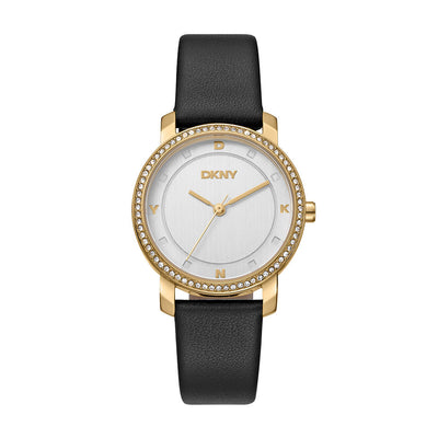 Dkny Astoria Glitz 3-Hand 32mm Leather Band