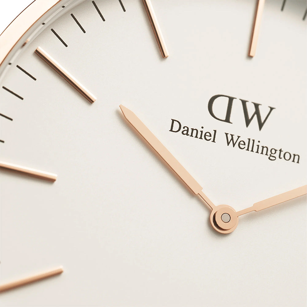 Daniel Wellington Watches Classic 2-Hand 40mm Leather Band