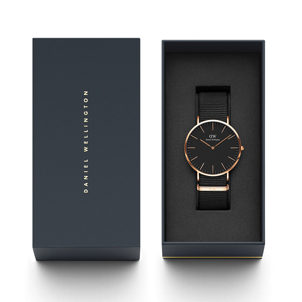 Daniel Wellington Watches Classic 2-Hand 40mm Fabric Band