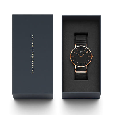 Daniel Wellington Watches Classic 2-Hand 40mm Fabric Band