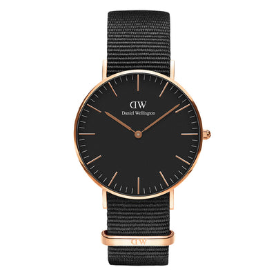 Daniel Wellington Watches Classic 2-Hand 36mm Fabric Band