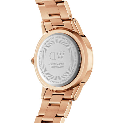 Daniel Wellington Watches Iconic 2-Hand 28mm Stainless Steel Band