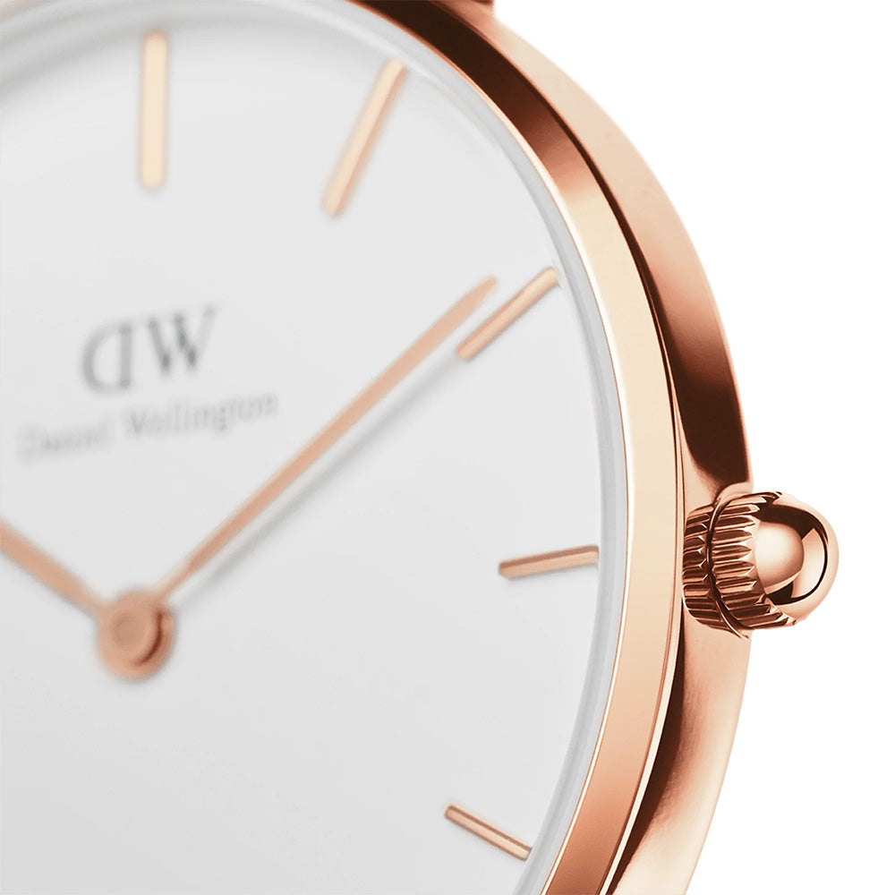 Daniel Wellington Watches Petite 2-Hand 28mm Leather Band