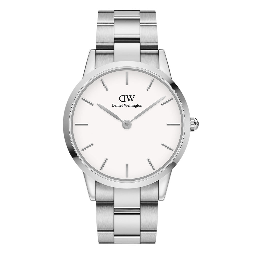 Daniel Wellington Watches Iconic 2-Hand 40mm Stainless Steel Band