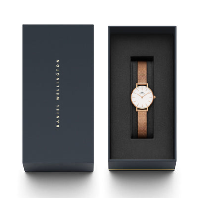 Daniel Wellington Watches Petite 2-Hand 24mm Stainless Steel Band