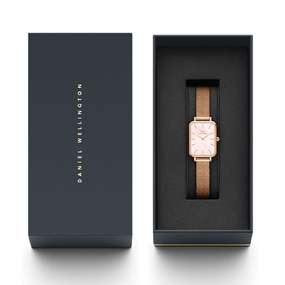 Daniel Wellington Watches Quadro 2-Hand 26mm Stainless Steel Band