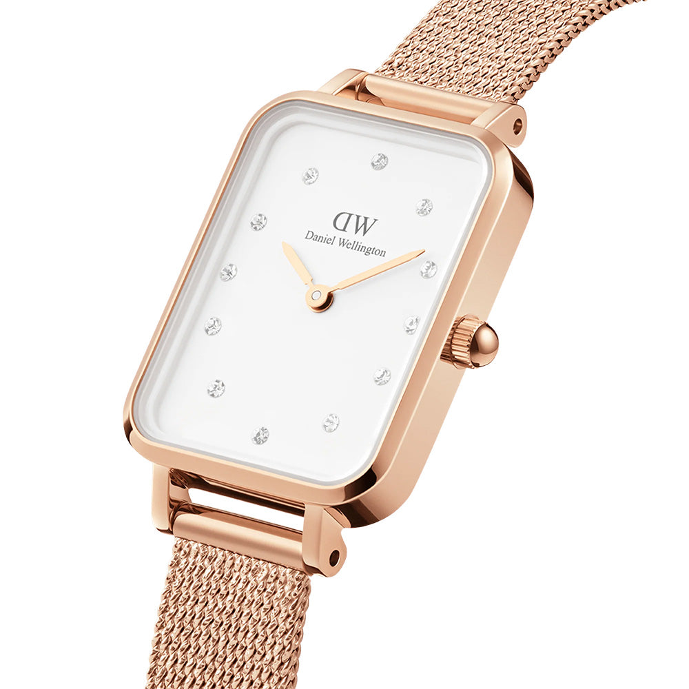 Daniel Wellington Watches Quadro 2-Hand 26mm Stainless Steel Band