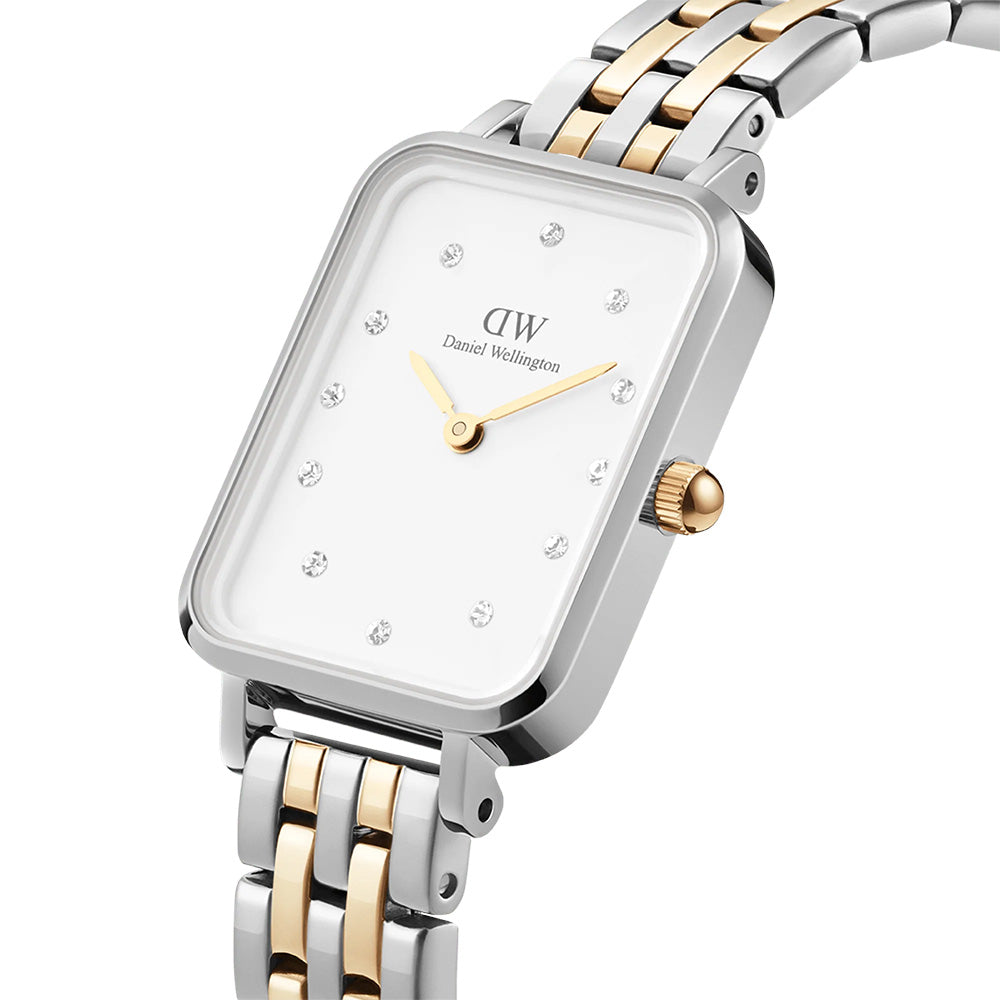 Daniel Wellington Watches Quadro 2-Hand 26mm Stainless Steel Band