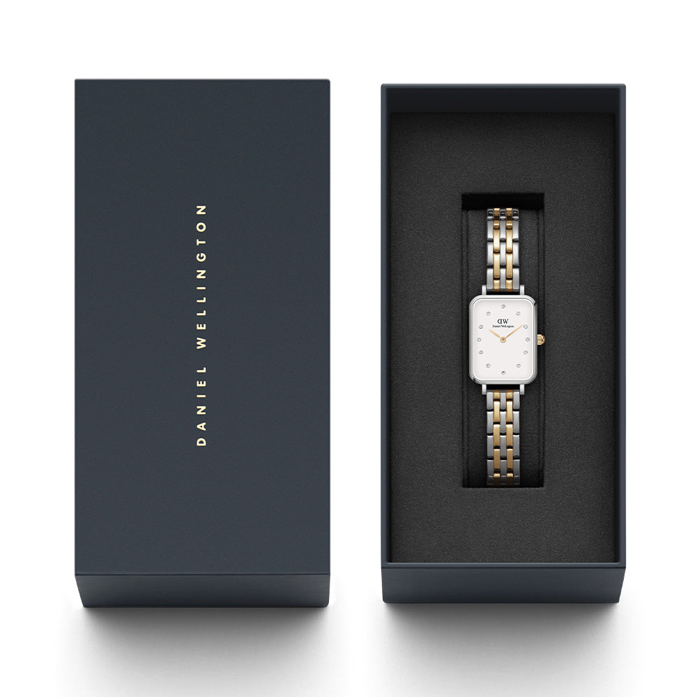 Daniel Wellington Watches Quadro 2-Hand 26mm Stainless Steel Band