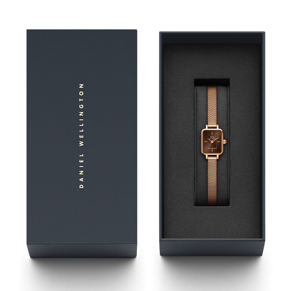 Daniel Wellington Watches Quadro Mini 2-Hand 15.4mm x 18.2mm  Stainless Steel Band