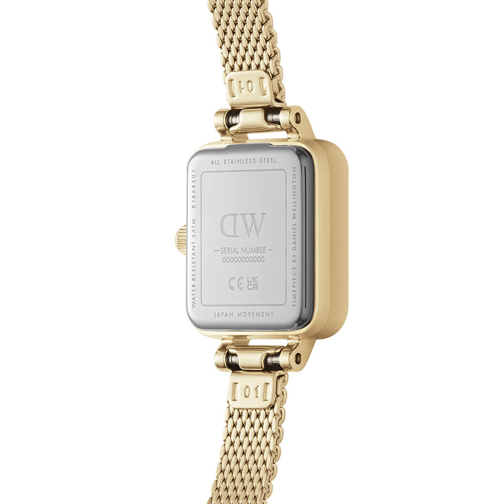 Daniel Wellington Watches Quadro Mini 2-Hand 15.4mm x 18.2mm  Stainless Steel Band