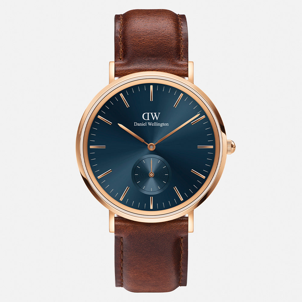 Daniel Wellington Watches Classic 2-Hand 40mm Leather Band