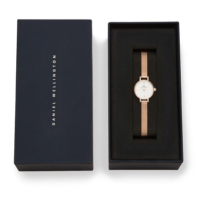 Daniel Wellington Watches Petite Mini 2-Hand 19mm Stainless Steel Band