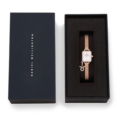 Daniel Wellington Watches Charm Watch 2-Hand 15.4mm x 18.2mm  Stainless Steel Band