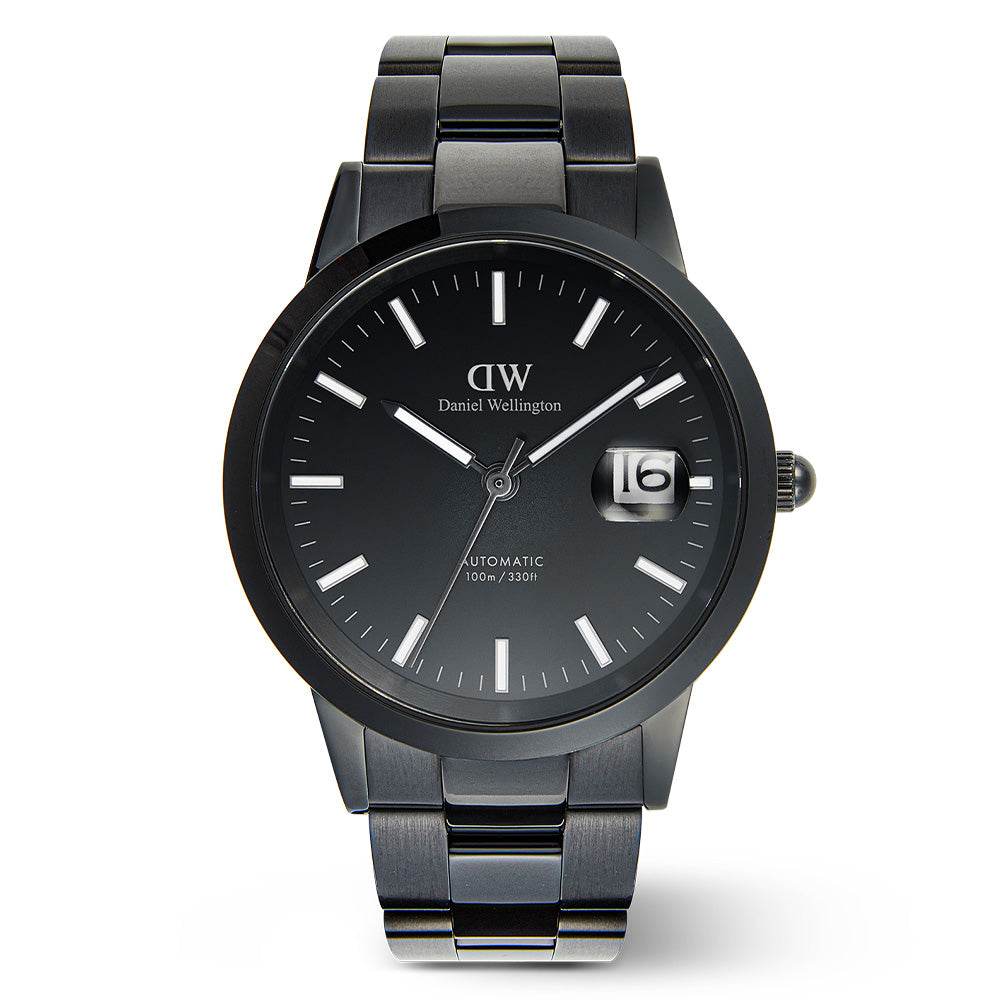 Daniel Wellington Watches Iconic 3-Hand 40mm Stainless Steel Band