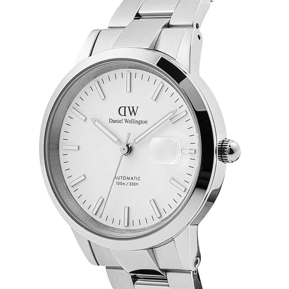 Daniel Wellington Watches Iconic 3-Hand 40mm Stainless Steel Band