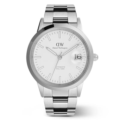 Daniel Wellington Watches Iconic 3-Hand 40mm Stainless Steel Band