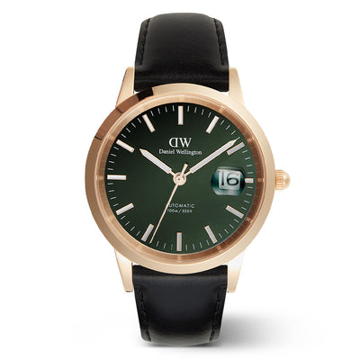 Daniel Wellington Watches Iconic 3-Hand 40mm Leather Band