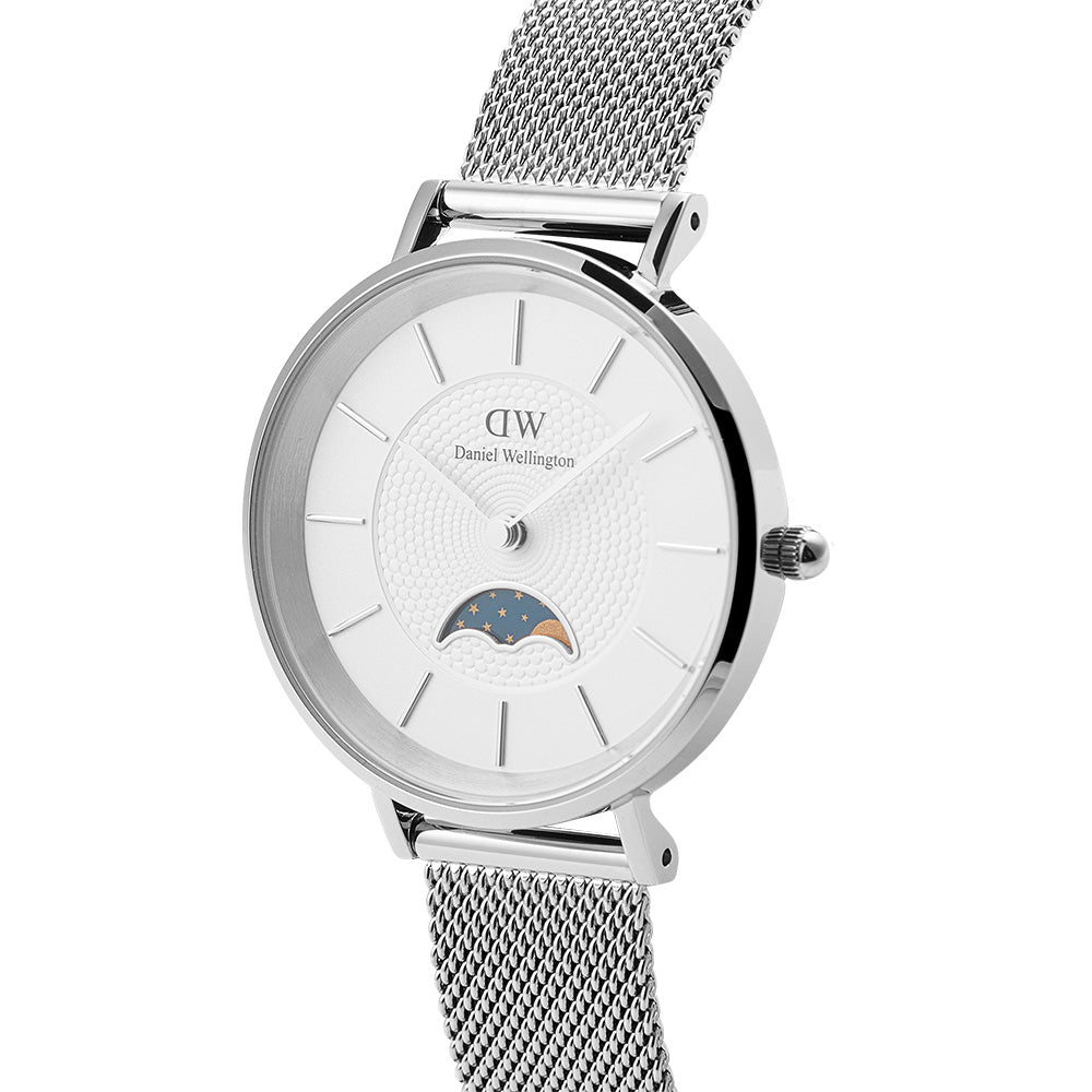 Daniel Wellington Watches Moonphase Watch 2-Hand 32mm Stainless Steel Band