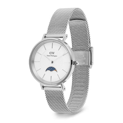 Daniel Wellington Watches Moonphase Watch 2-Hand 32mm Stainless Steel Band